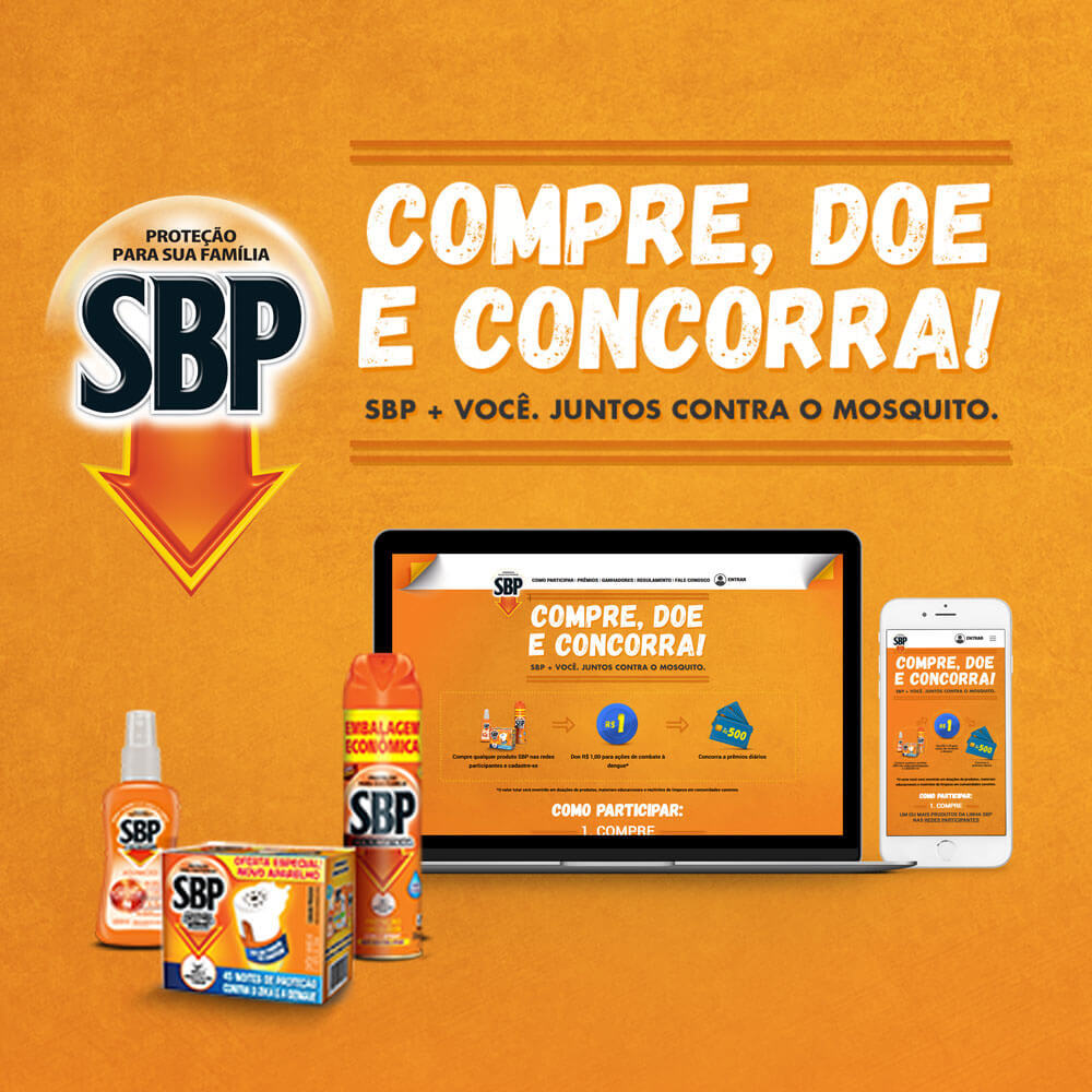 Compre, doe e concorra!