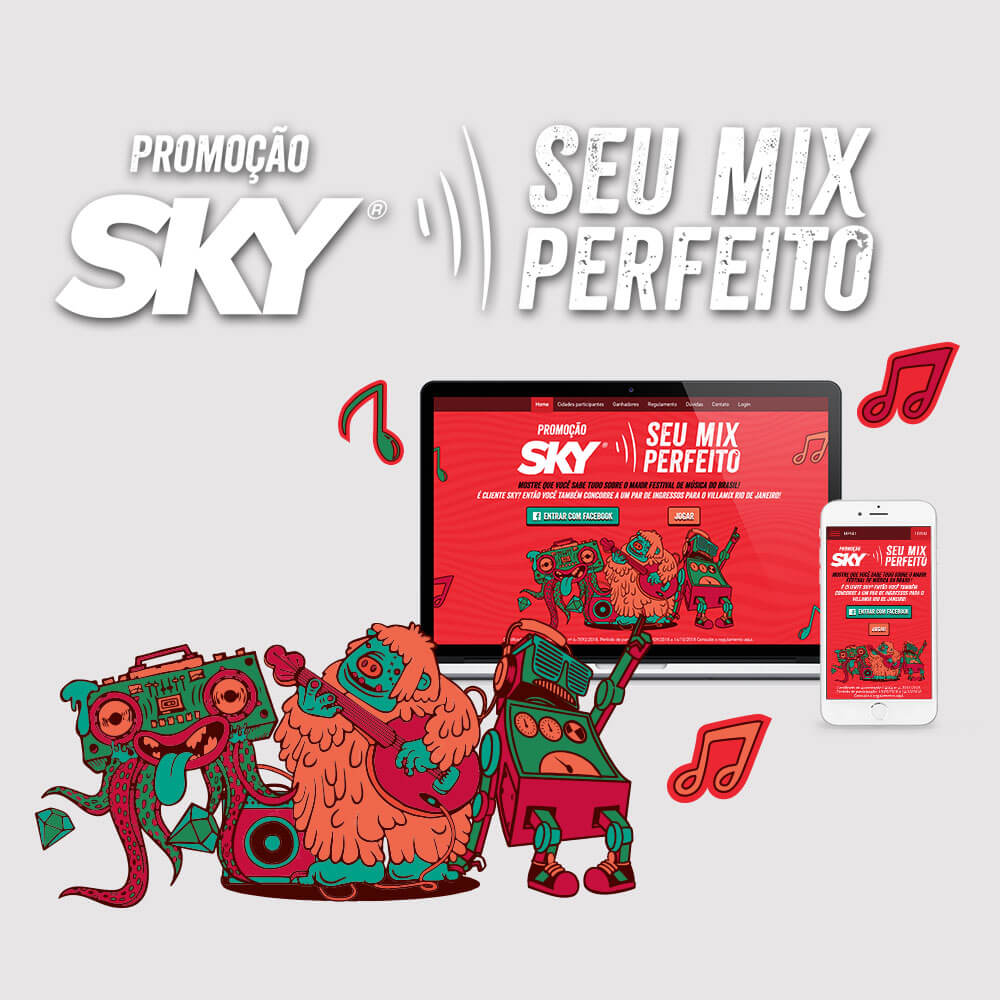 Sky seu mix perfeito