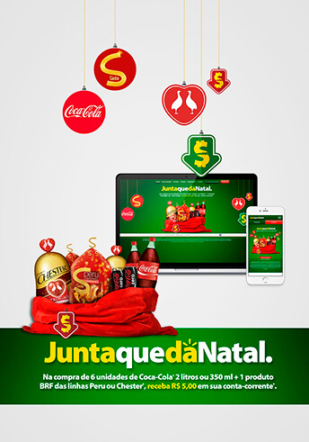 Promoção Junta que da natal